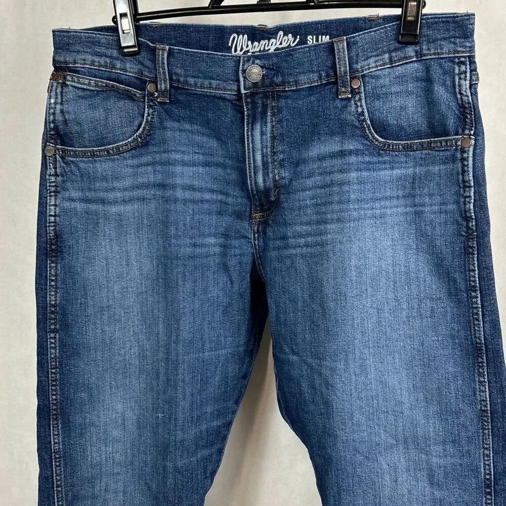 Wrangler Retro Slim Boot Cut Denim Jeans Size 36x30